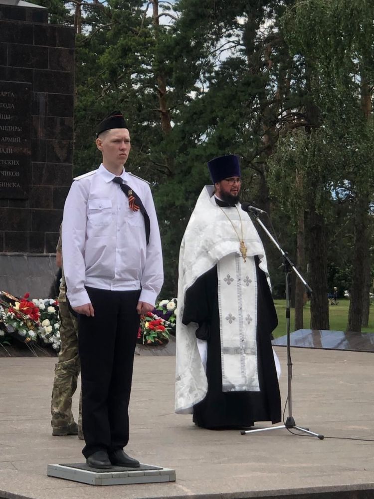 Участие в митинге, посвященном Дню памяти и скорби